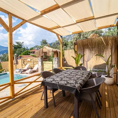 Fascinating Villa With Private Pool And Terrace Surrounded By Nature In Fethiye Вилла Фетхие